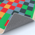 Colorful Checkerboard 2 Rug Gallery Image 4