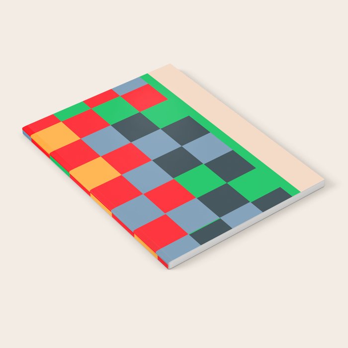 Colorful Checkerboard 2 Notebook Gallery Image 1