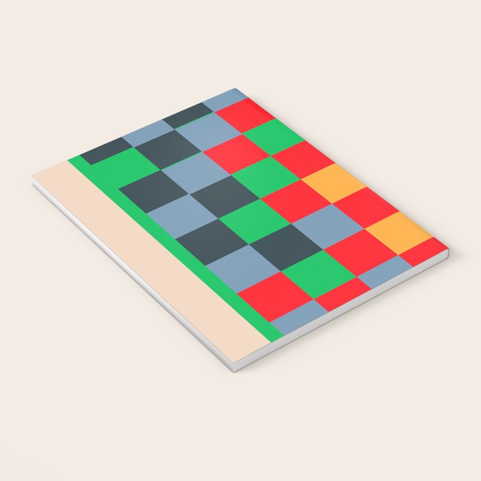 Colorful Checkerboard 2 Notebook Gallery Image 3