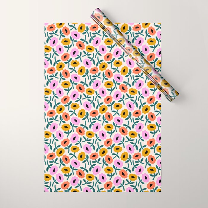 Floral Bliss Wrapping Paper Gallery Image 1