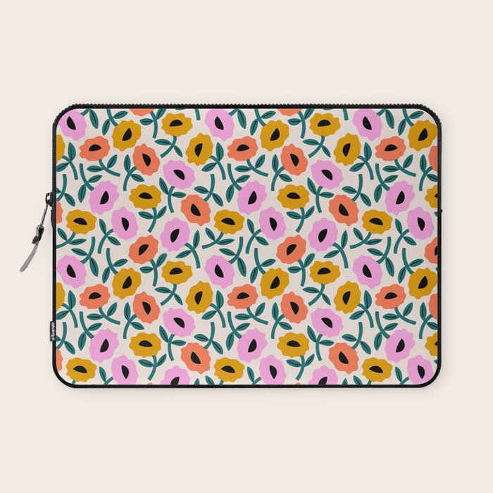 Floral Bliss Laptop Sleeve Gallery Image 1