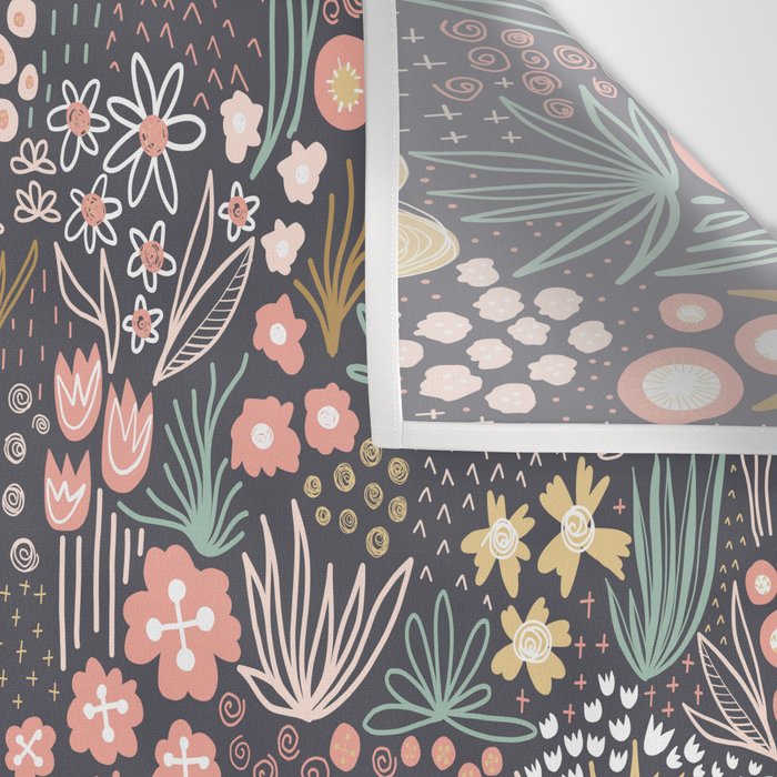 Flower Field Large Wall Tapestry Gallery Image 3