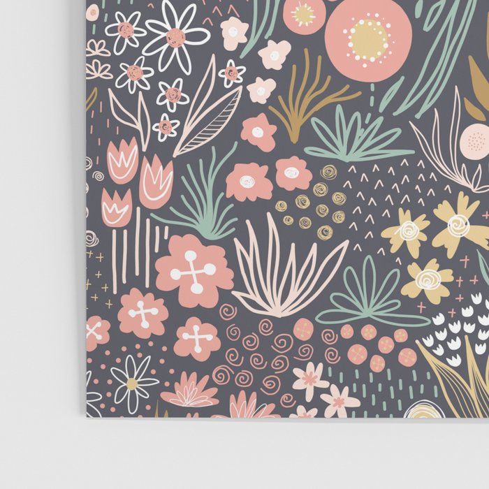 Flower Field Large Poster Gallery Image 3