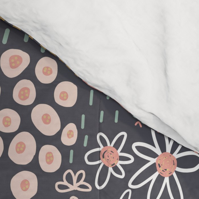 Flower Field Large Comforter Gallery Image 4