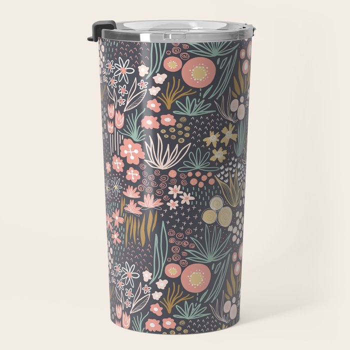 Flower Field Large Travel Mug Gallery Image 3