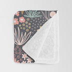 Flower Field Large Throw Blanket Gallery Image 3