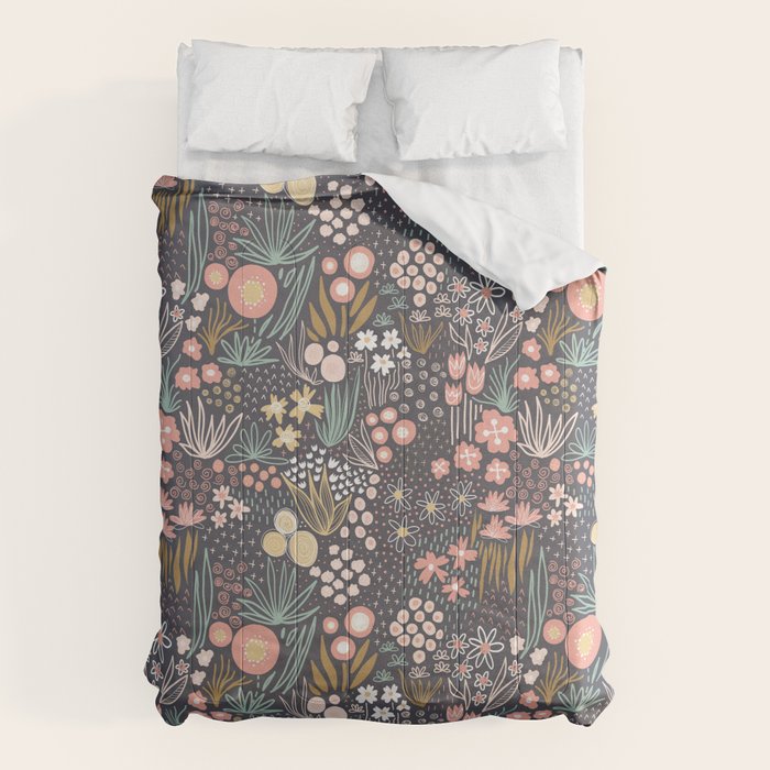 Flower Field Large Comforter Gallery Image 1