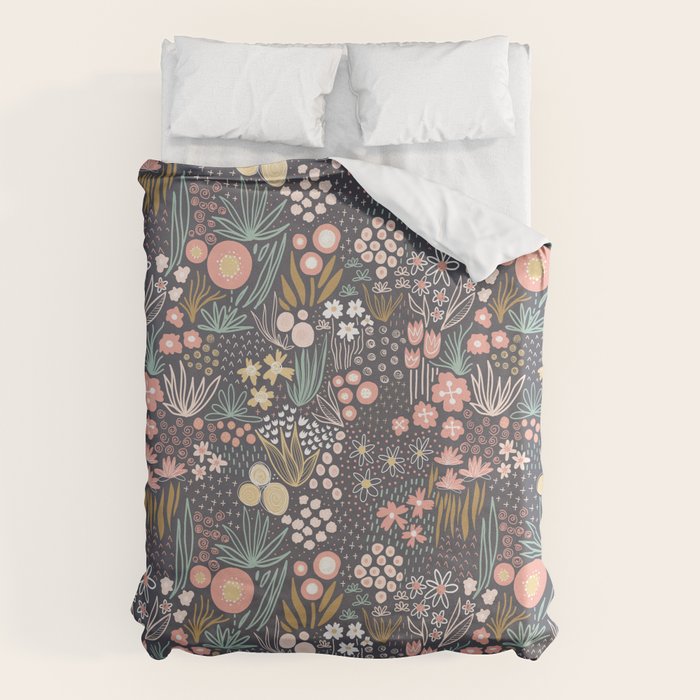 Flower Field Large Duvet Cover Gallery Image 6