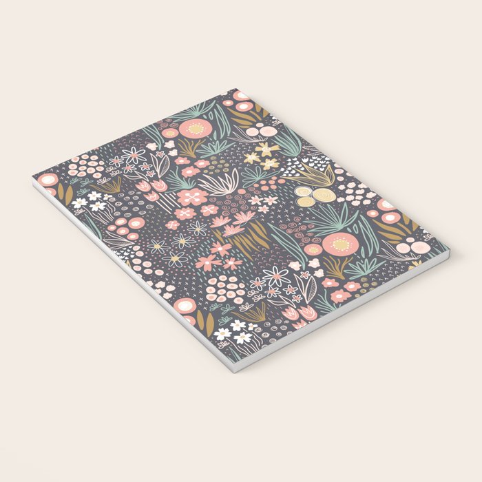 Flower Field Large Notebook Gallery Image 3