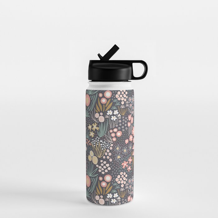 Flower Field Large Water Bottle Gallery Image 1