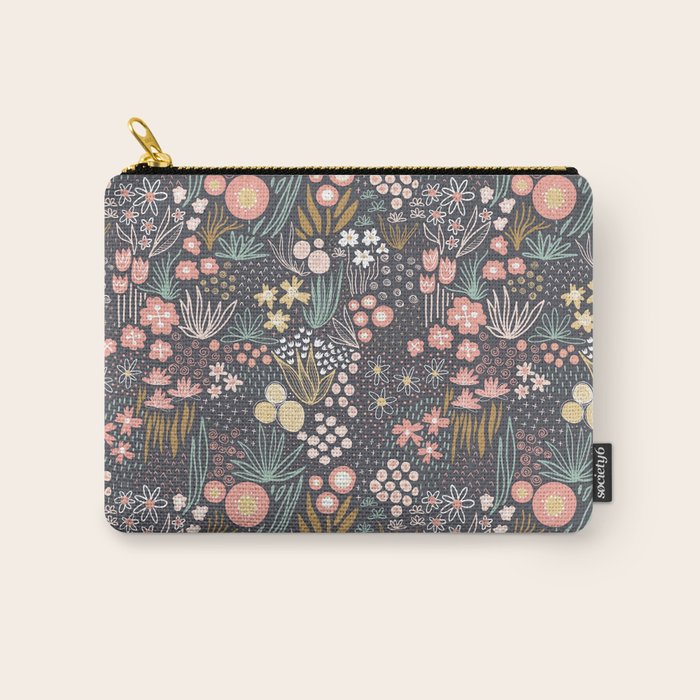 Flower Field Large Carry All Pouch Gallery Image 1