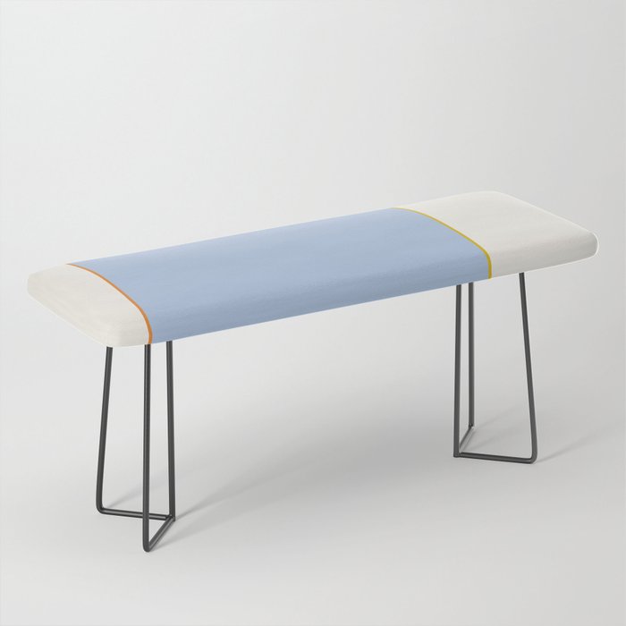 Poolside Color Block Bench Gallery Image 1