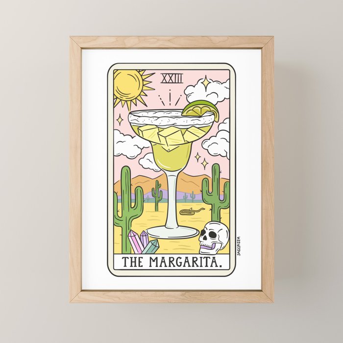 Margarita Reading (Updated) Mini Art Print Gallery Image 1