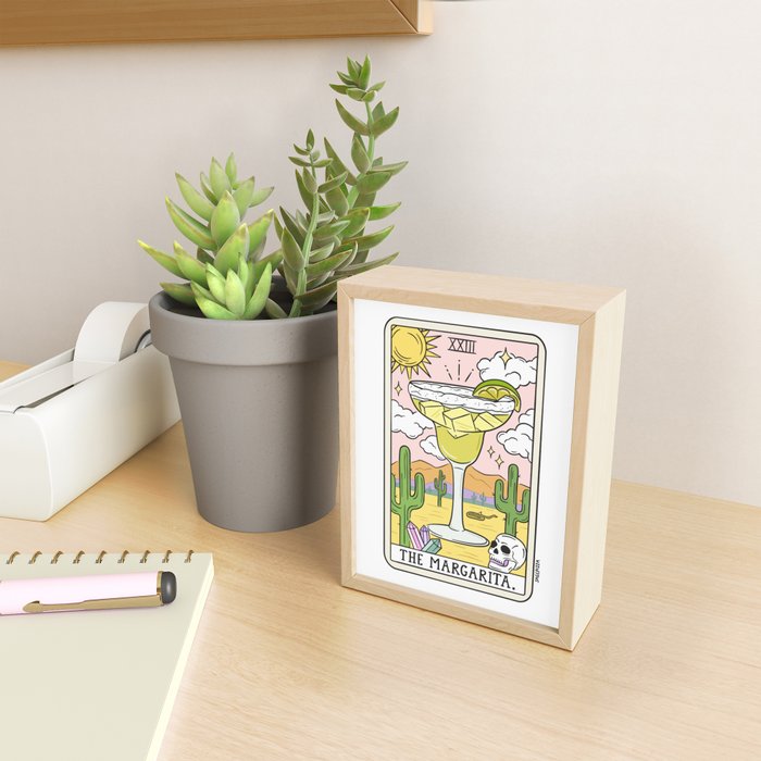 Margarita Reading (Updated) Mini Art Print Gallery Image 2
