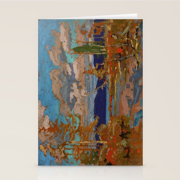 Tom Thomson The Lake, Bright Day 1916 Canadian Landscape Artist Stationery Card Gallery Image 2