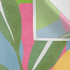 Minimal Modern Abstract Leaves 14 Wall Tapestry Gallery Image 3