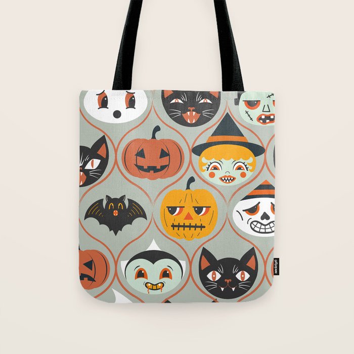 Spooky Sweet Faces Tote Bag Gallery Image 1