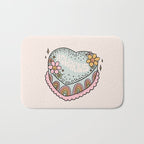 Aquarius Heart Cake Bath Mat Gallery Image 1