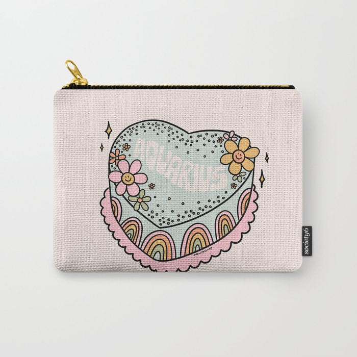 Aquarius Heart Cake Carry All Pouch Gallery Image 1