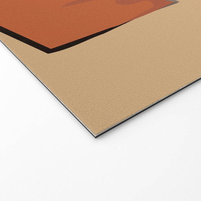 But only everything necessary Terracotta Welcome Mat Gallery Image 2