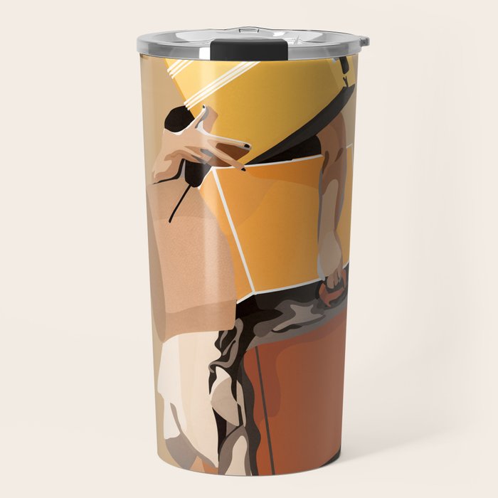 But only everything necessary Terracotta Travel Mug Gallery Image 1
