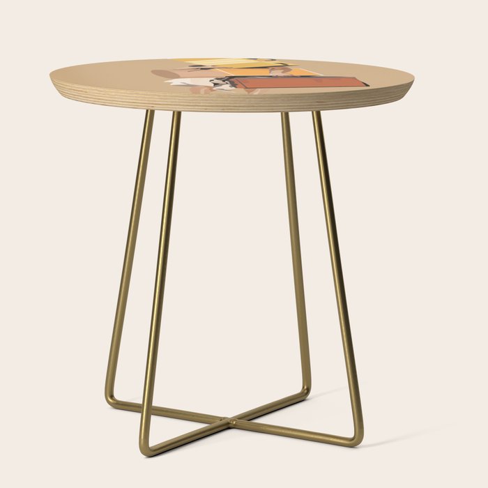 But only everything necessary Terracotta Side Table Gallery Image 1