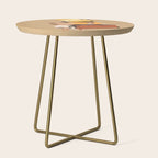 But only everything necessary Terracotta Side Table Gallery Image 1