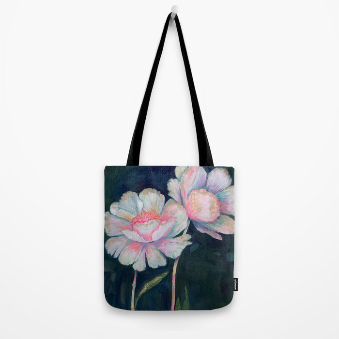 Flowers In The Dark Tote Bag Gallery Image 2