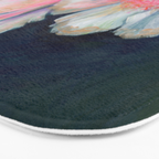Flowers In The Dark Bath Mat Gallery Image 3