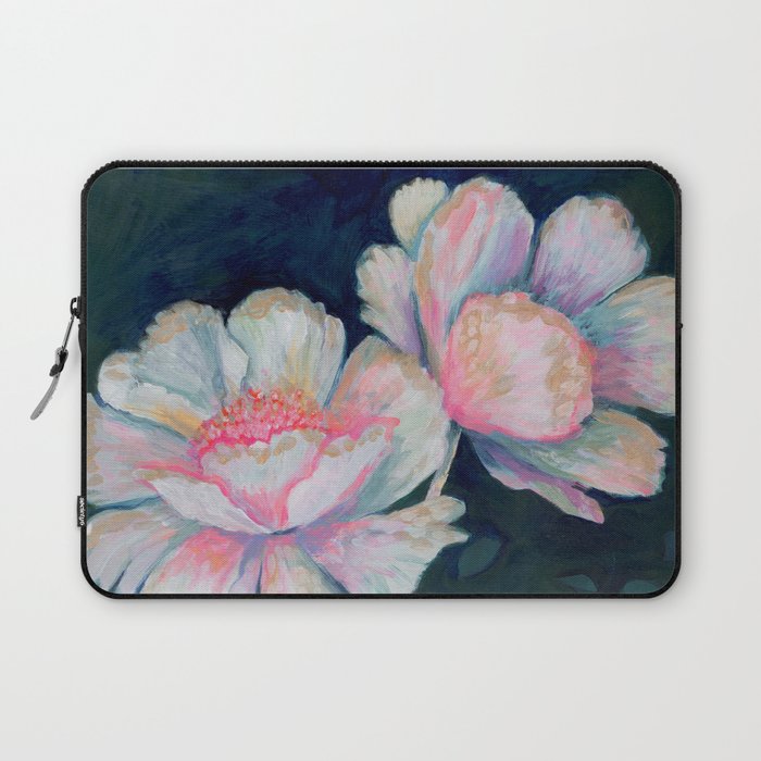 Flowers In The Dark Laptop Sleeve Gallery Image 1