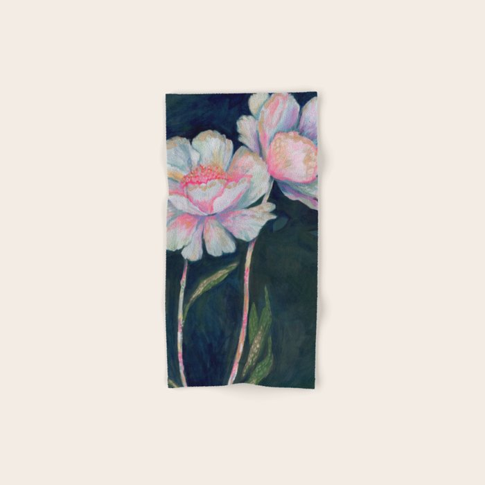 Flowers In The Dark Bath Towel Gallery Image 1