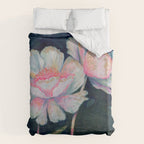 Flowers In The Dark Duvet Cover Gallery Image 6