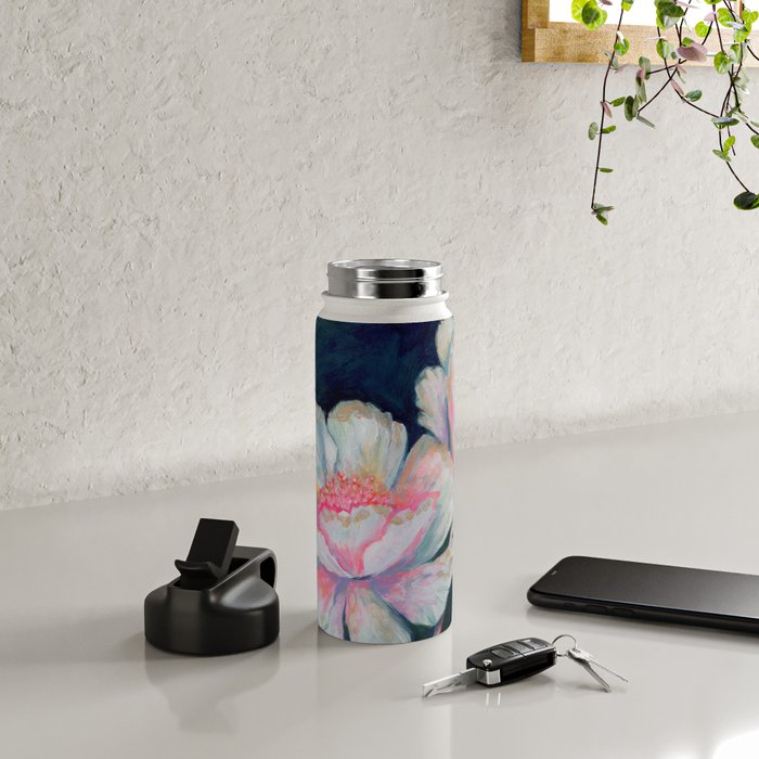 Flowers In The Dark Water Bottle Gallery Image 4