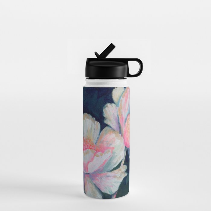 Flowers In The Dark Water Bottle Gallery Image 1