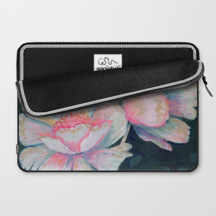 Flowers In The Dark Laptop Sleeve Gallery Image 2