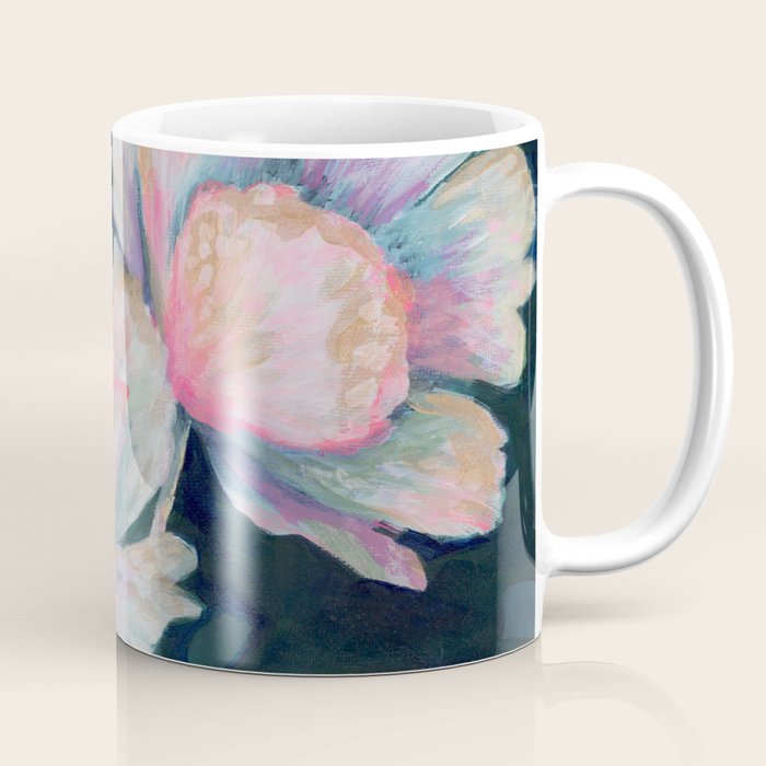 Flowers In The Dark Coffee Mug Gallery Image 1