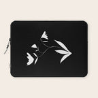 Fading Spring In Black  Laptop Sleeve Gallery Image 1