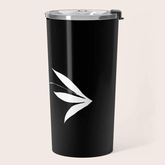 Fading Spring In Black  Travel Mug Gallery Image 2