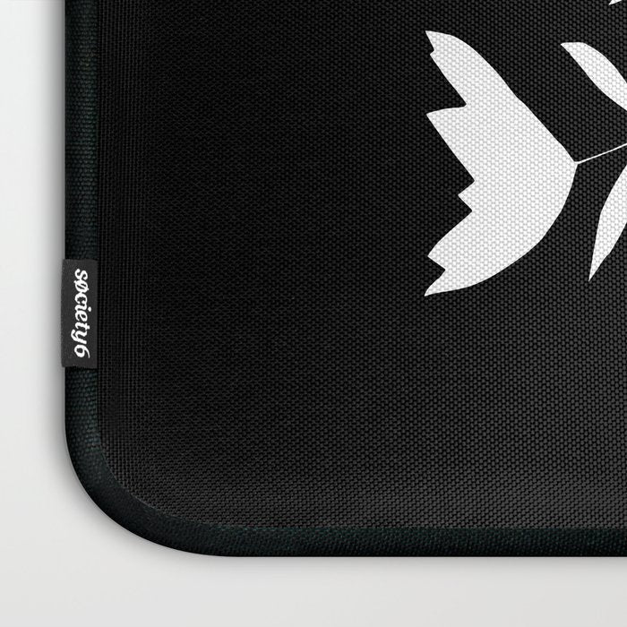 Fading Spring In Black  Laptop Sleeve Gallery Image 3
