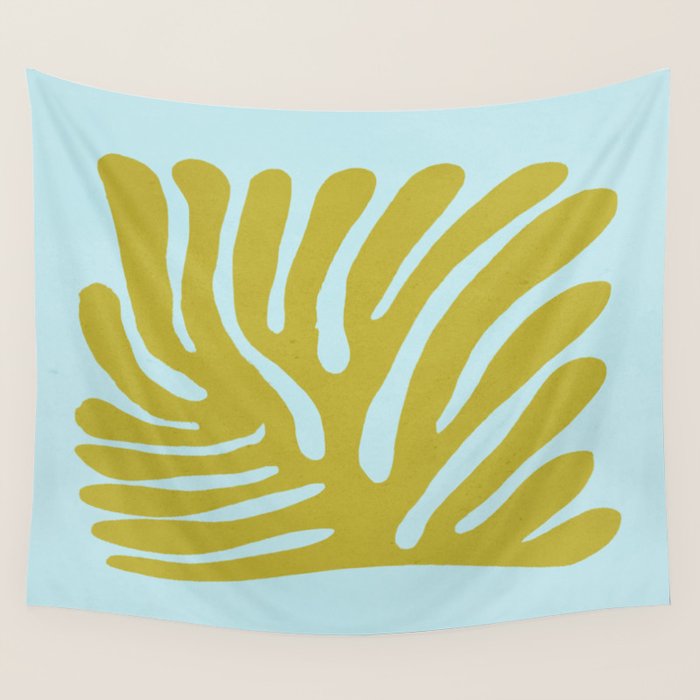 Earls Green & Onahau: Matisse Paper Cutouts 11 Wall Tapestry Gallery Image 4