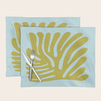 Earls Green & Onahau: Matisse Paper Cutouts 11 Placemat Gallery Image 1