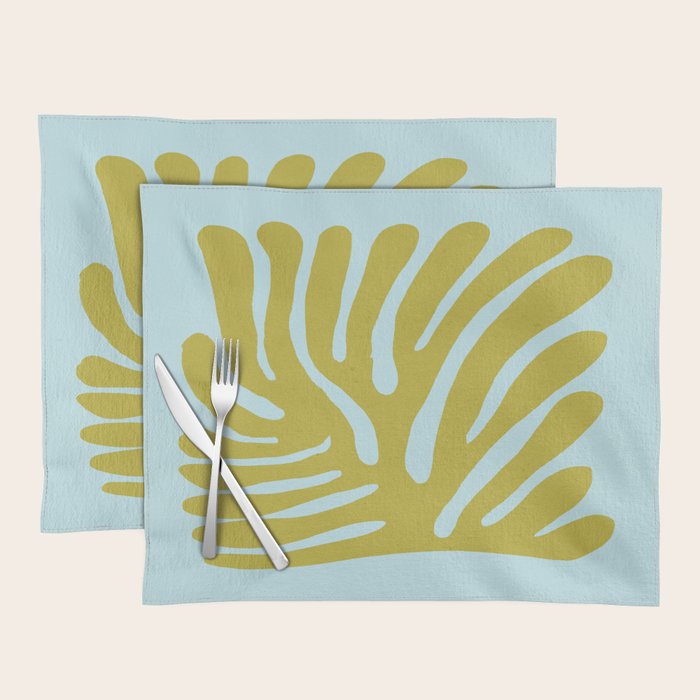 Earls Green & Onahau: Matisse Paper Cutouts 11 Placemat Gallery Image 1