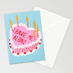 Leave Me Alone Stationery Card Gallery Image 2