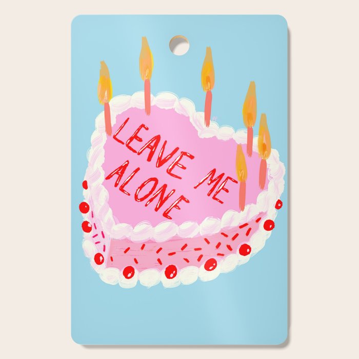 Leave Me Alone Cutting Board Gallery Image 1