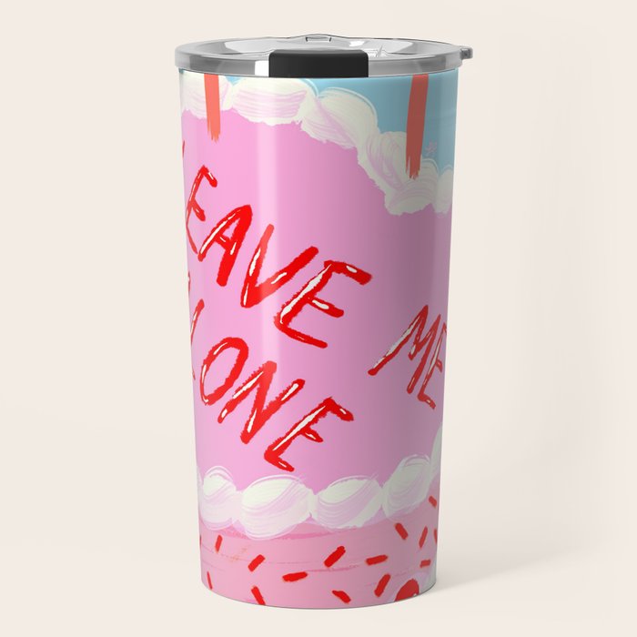 Leave Me Alone Travel Mug Gallery Image 1
