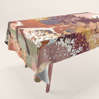 Autumn Fox Forest Tablecloth Gallery Image 1
