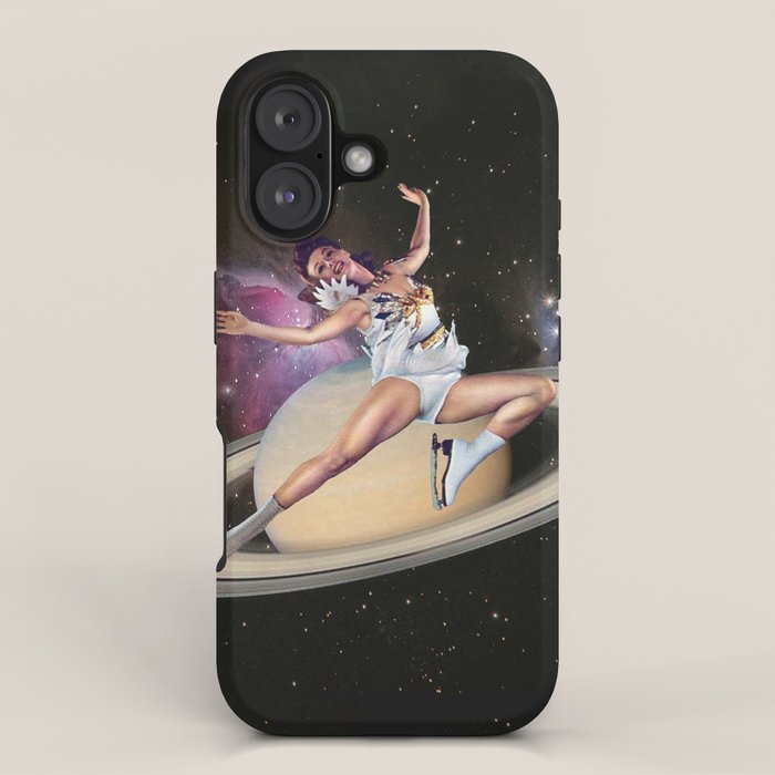 Saturn Queen // Skating in Space iPhone Case Gallery Image 1