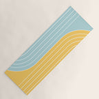 Two Tone Line Curvature II Yoga Mat Gallery Image 1