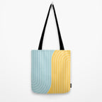 Two Tone Line Curvature II Tote Bag Gallery Image 2
