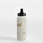 Pear flowers and butterflies type A - Minhwa : Koreafolkpainting Water Bottle Gallery Image 2